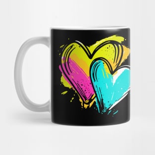 Two Hearts - Love Valentine's Day Lover Couple  Cute Funny Mug